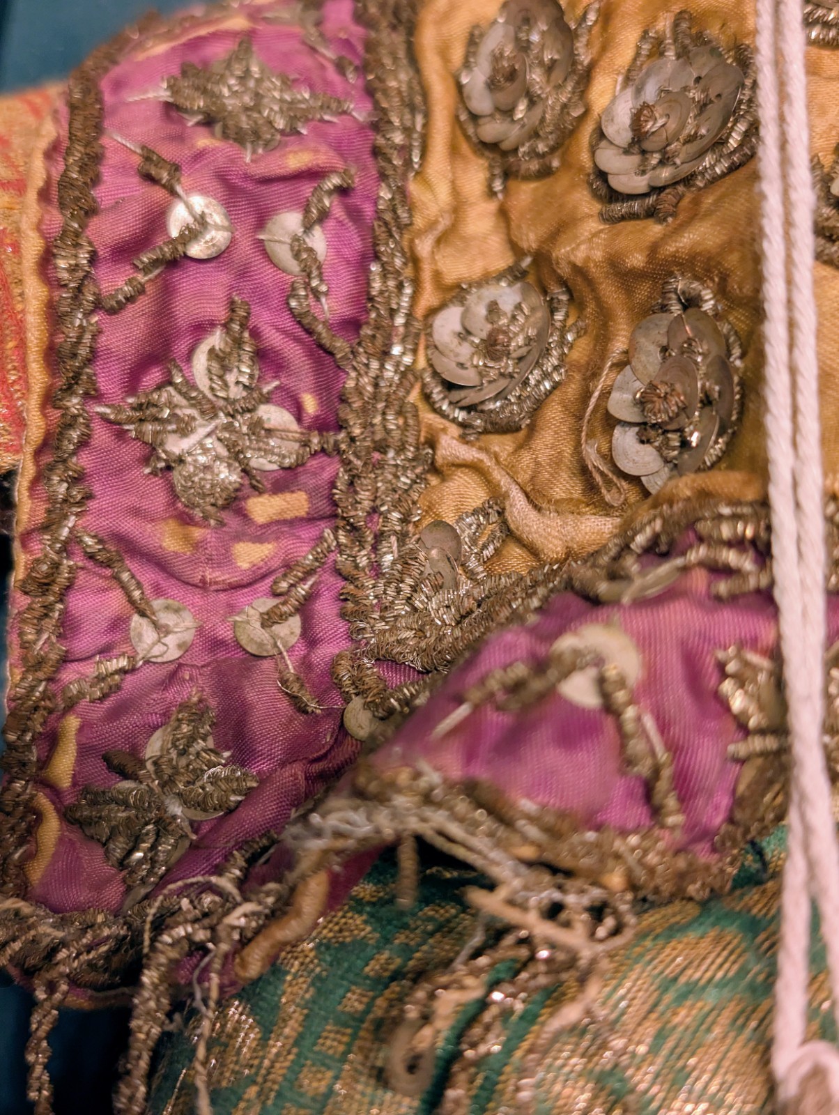 Vintage Burmese Wooden Puppet Marionette 30" Tall