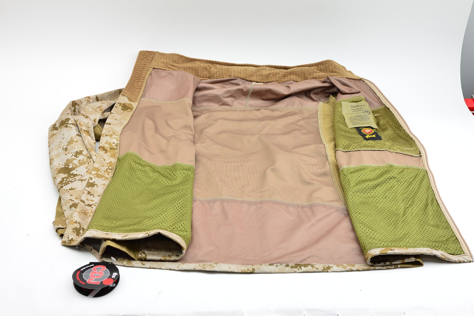 Combat Desert Jacket 180S CDJ USMC MADE IN USA LARGE Desert Digital Marpat