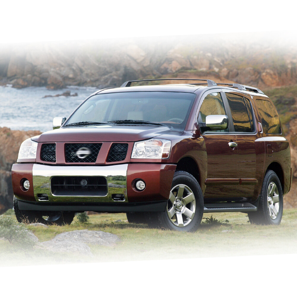 2pcs Fog Light Front Bumper Lamp+Bulbs Fit For 04-15 Nissan Titan 05-07 Armada