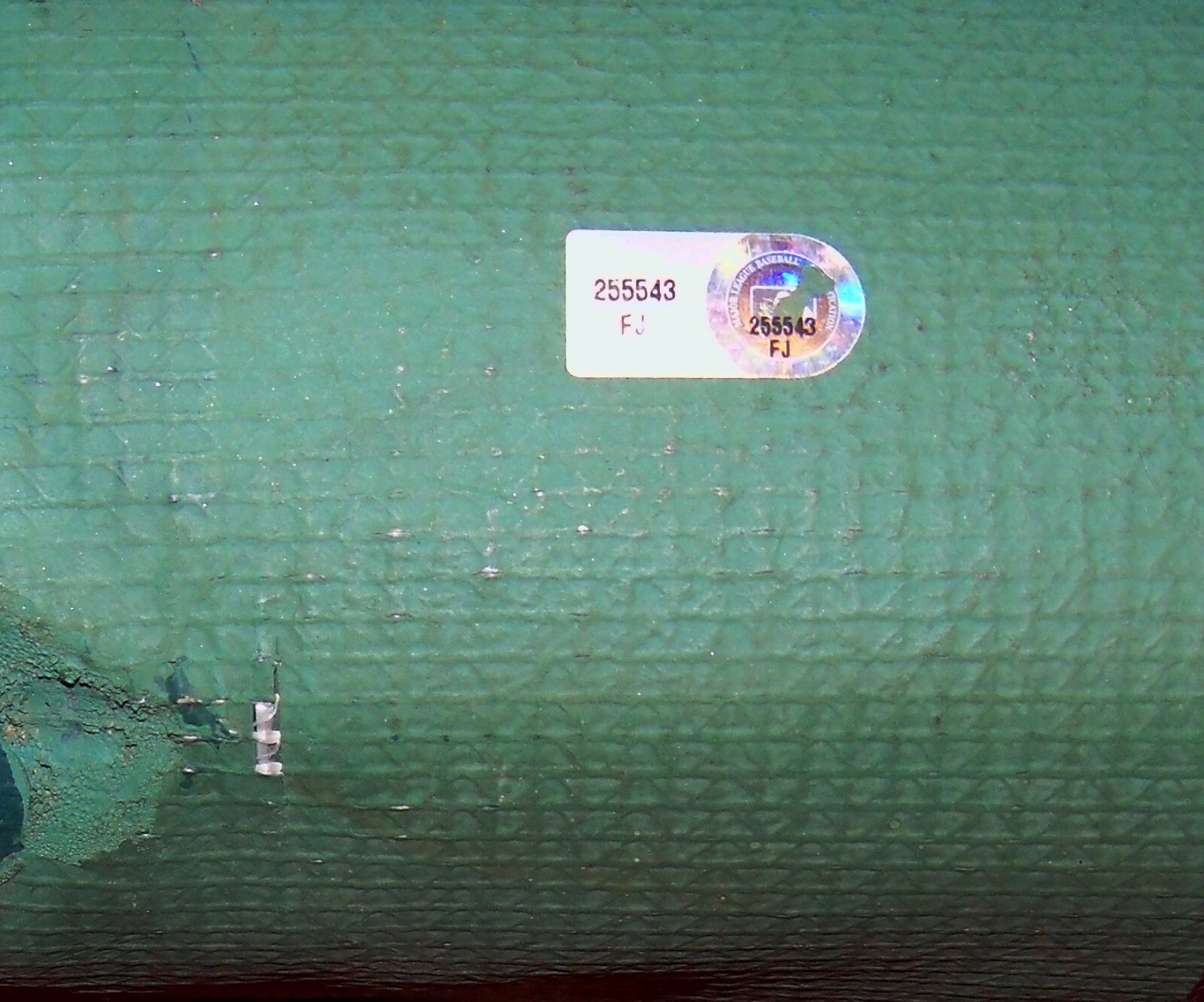 ⚾ FENWAY PARK USED WALL PAD DISPLAY Green Monster Boston Red Sox Ted Williams ⚾