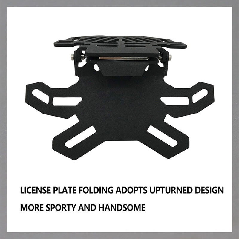 Foldable License Plate Holder Mount For Honda CBR600RR CBR1000RR CBR250R/RR