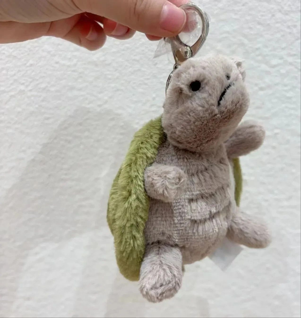 Jellycat Timmy Turtle Bag Charm – Soft Plush Toy Keychain Best new
