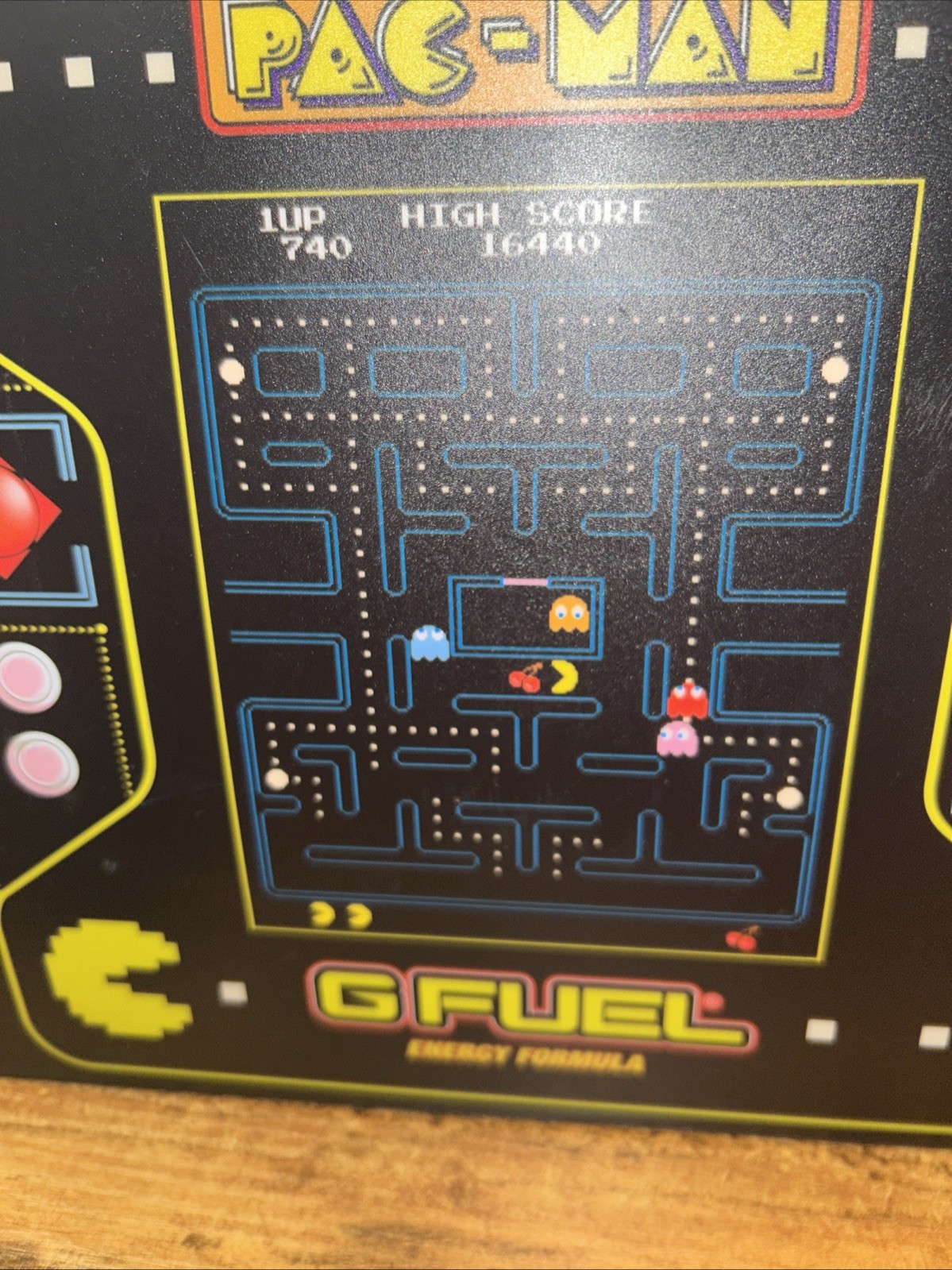 GFUEL x Pac-Man Power Pellet Collector’s Box - LIGHT UP - Shaker Cup & Tub