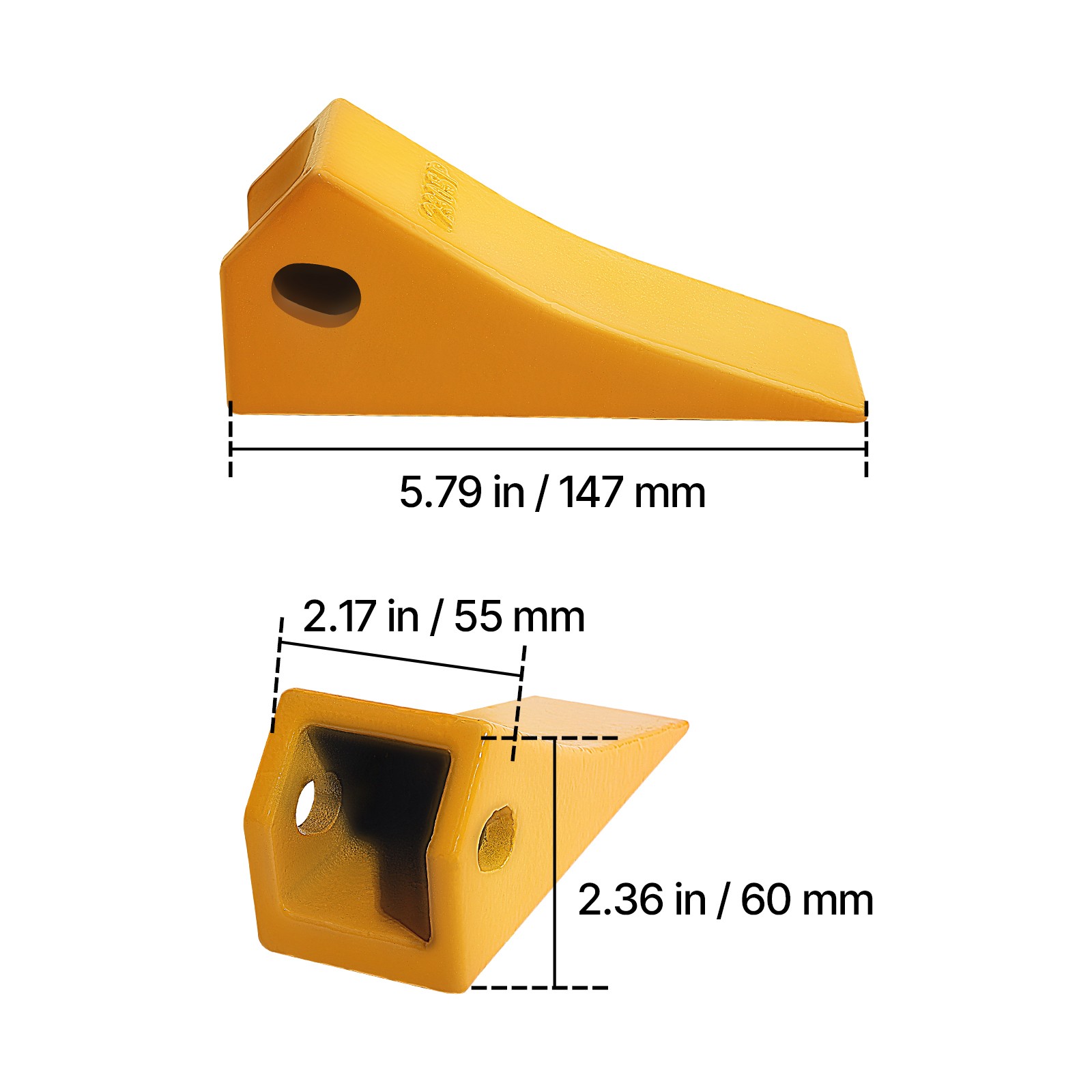 Uimoso 10 Pack 230SP Bucket Teeth with Pins 23 230 Series Excavator Bucket Teeth