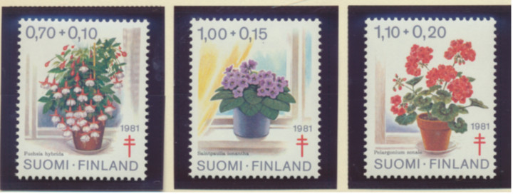 Finland Stamps Scott #B224 To B226, Mint Hinged