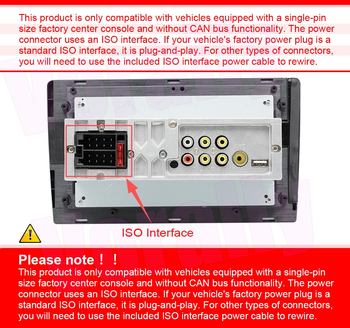 For 1993-2002 Toyota Corolla Carplay Android Auto Single 1Din Car Stereo Radio