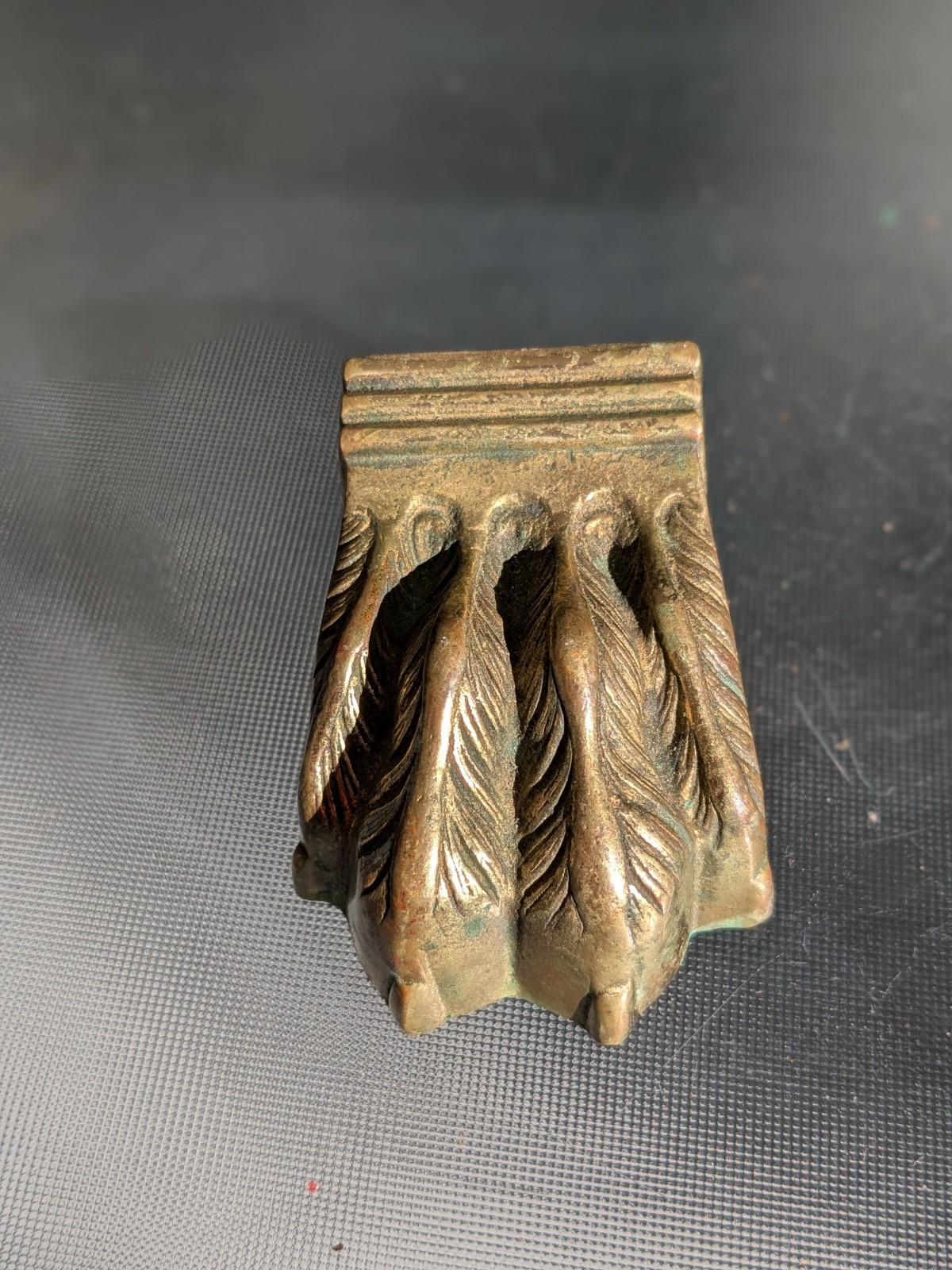 Antique/Vintage Lion Claw Feet Furniture Table Leg Foot Brass Hardware Lot of 6