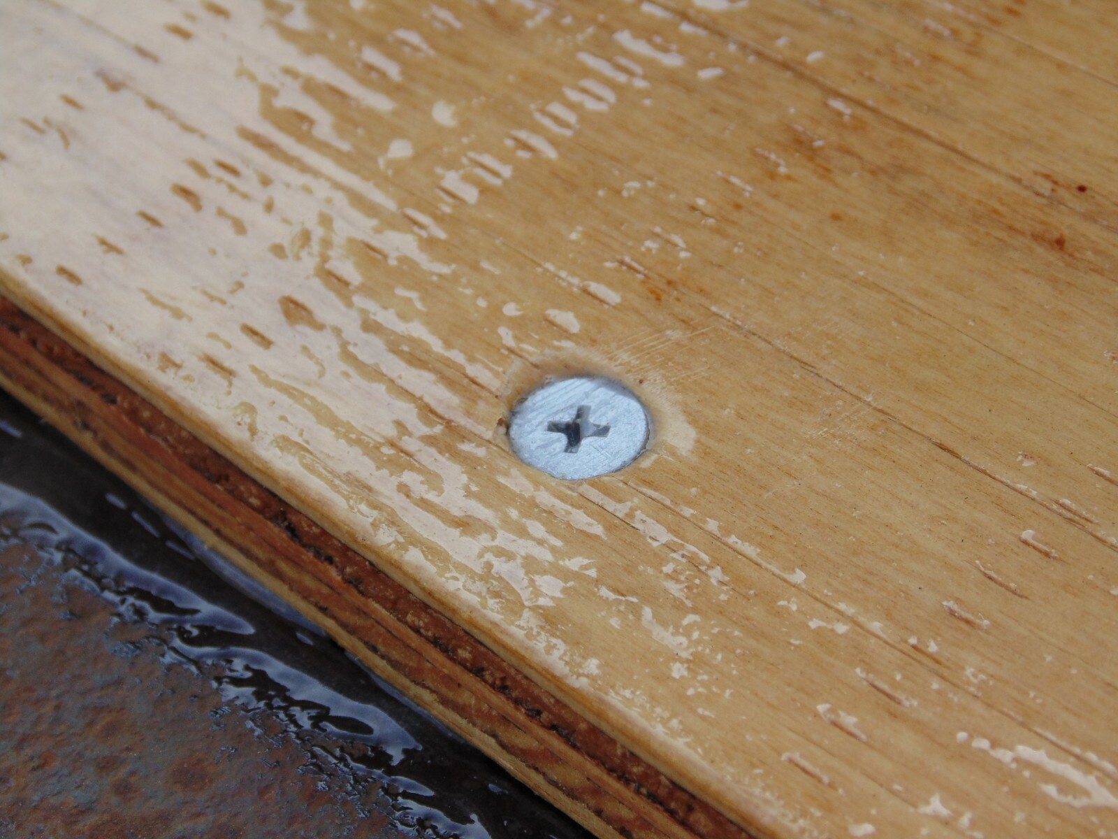 Epoxy Resin Thin Injectable Glue 4 RY Panel Delamination & Wood Rot Repair