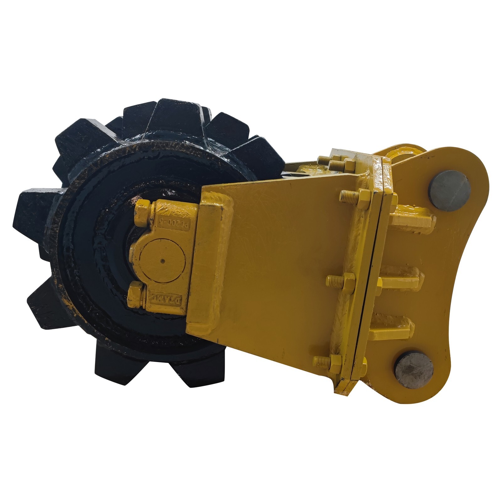 Small Excavator Attachment Compaction Wheel Trench Compaction Auxiliary Tool