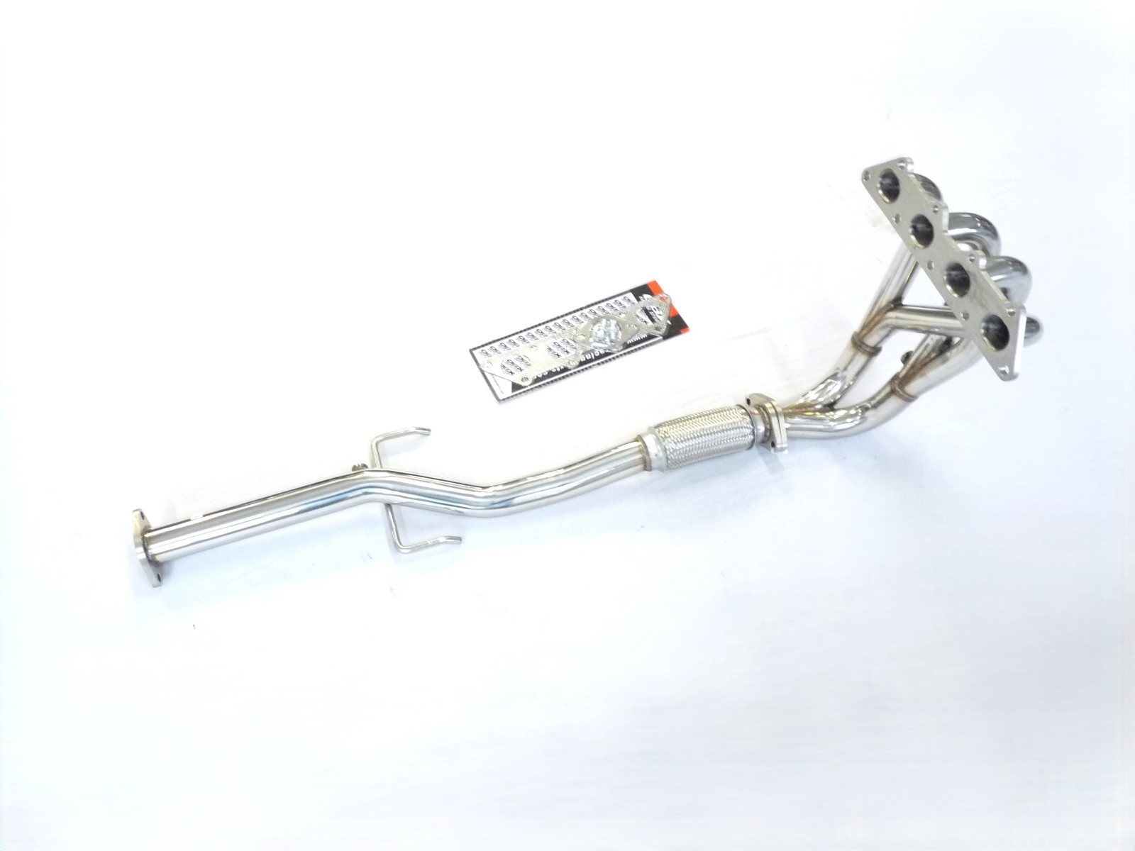 OBX Stainless Manifold 02-07 Mitsubishi Lancer 2.0L ES LS Non-O2 CA 4-2-1 2-O2