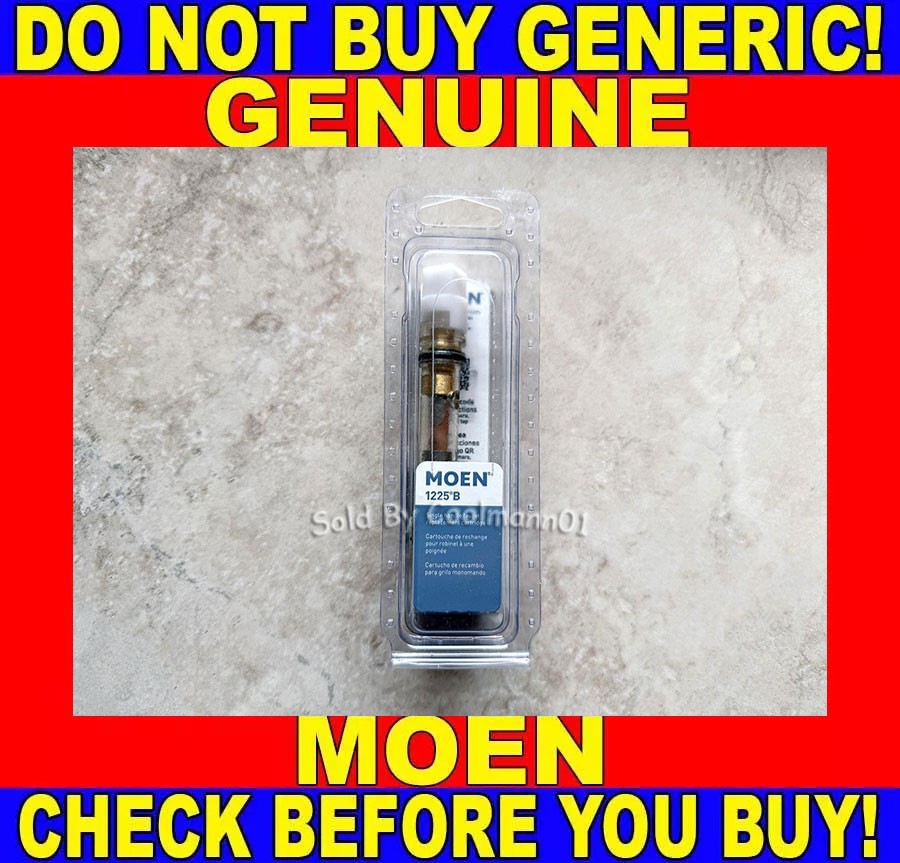 NEW! MOEN 1225 1225B Single Handle GENUINE OEM Cartridge Faucet/Shower USA MADE