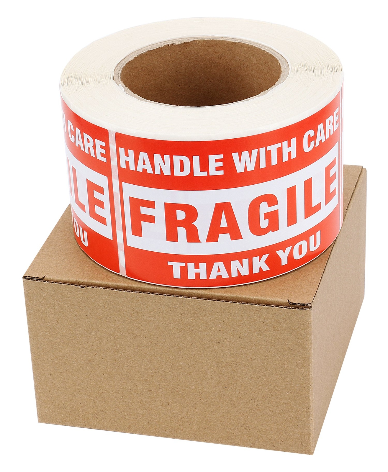 10000 ( 20 Roll ) 3 x 5 Fragile Handle With Care Stickers Shipping Mailing Label