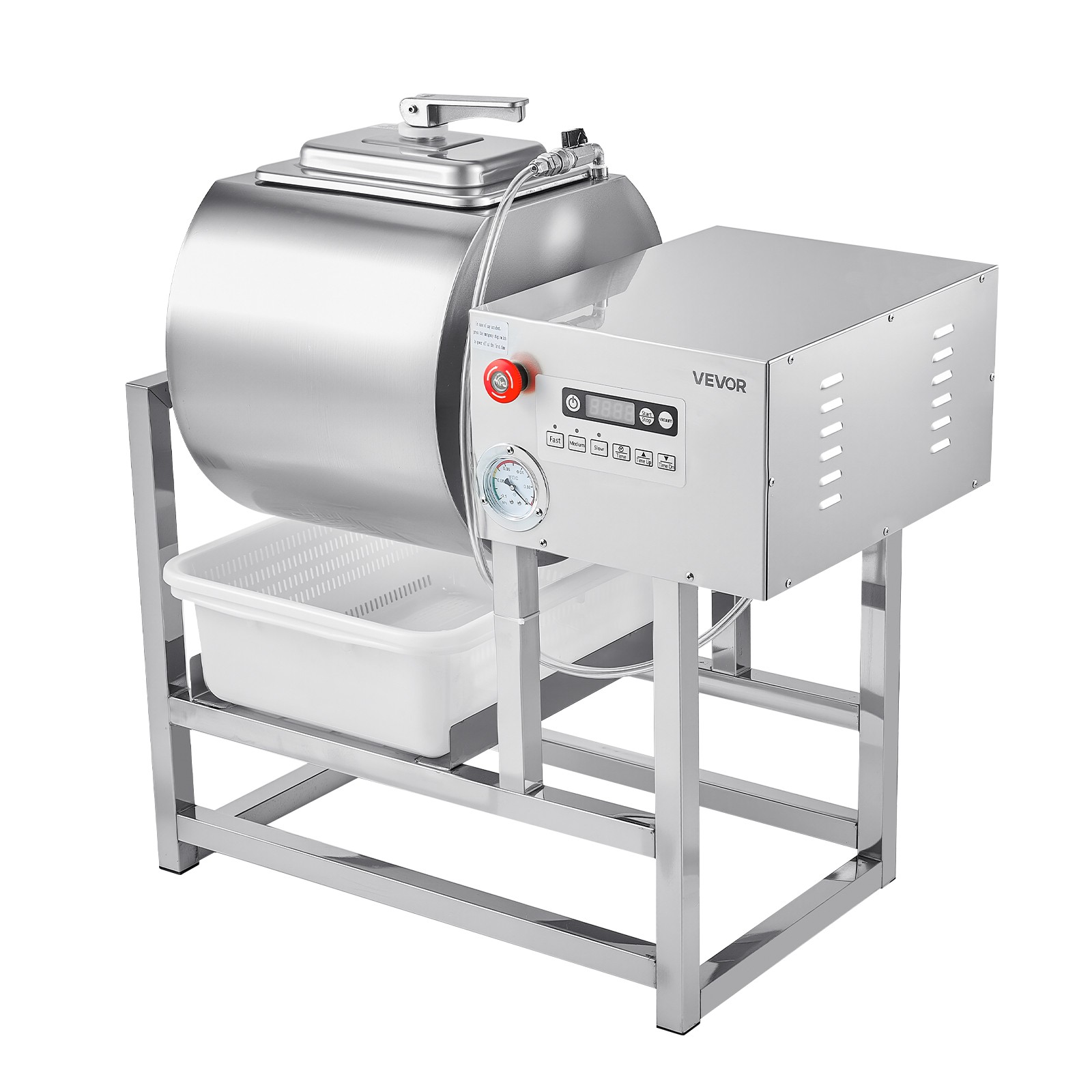 VEVOR Vacuum Meat Tumbler Marinator Machine 40L for Chicken Steak Fish