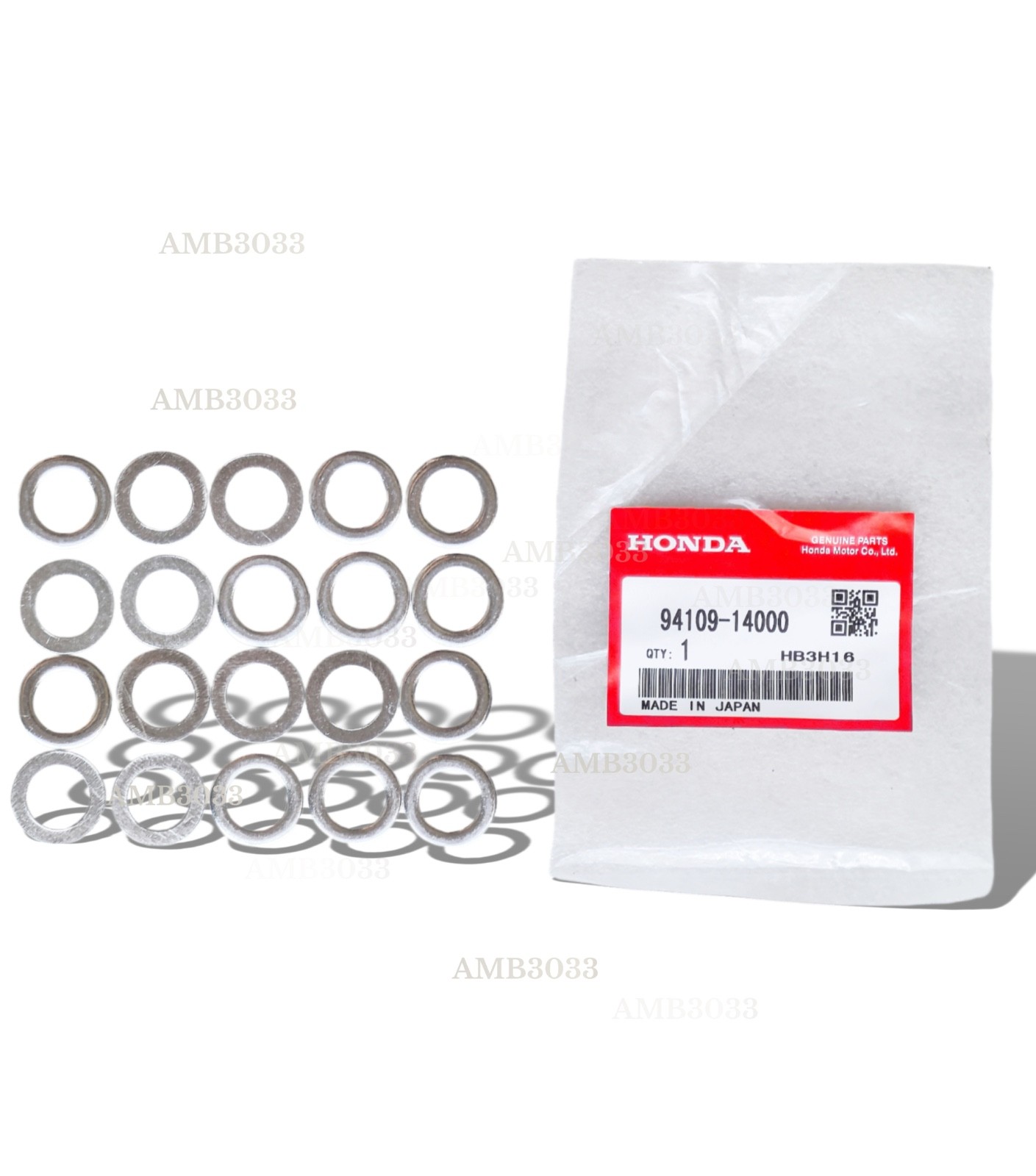 New 20pcs 14MM OIL DRAIN PLUG CRUSH WASHERS 94109-14000 FOR HONDA/ACURA