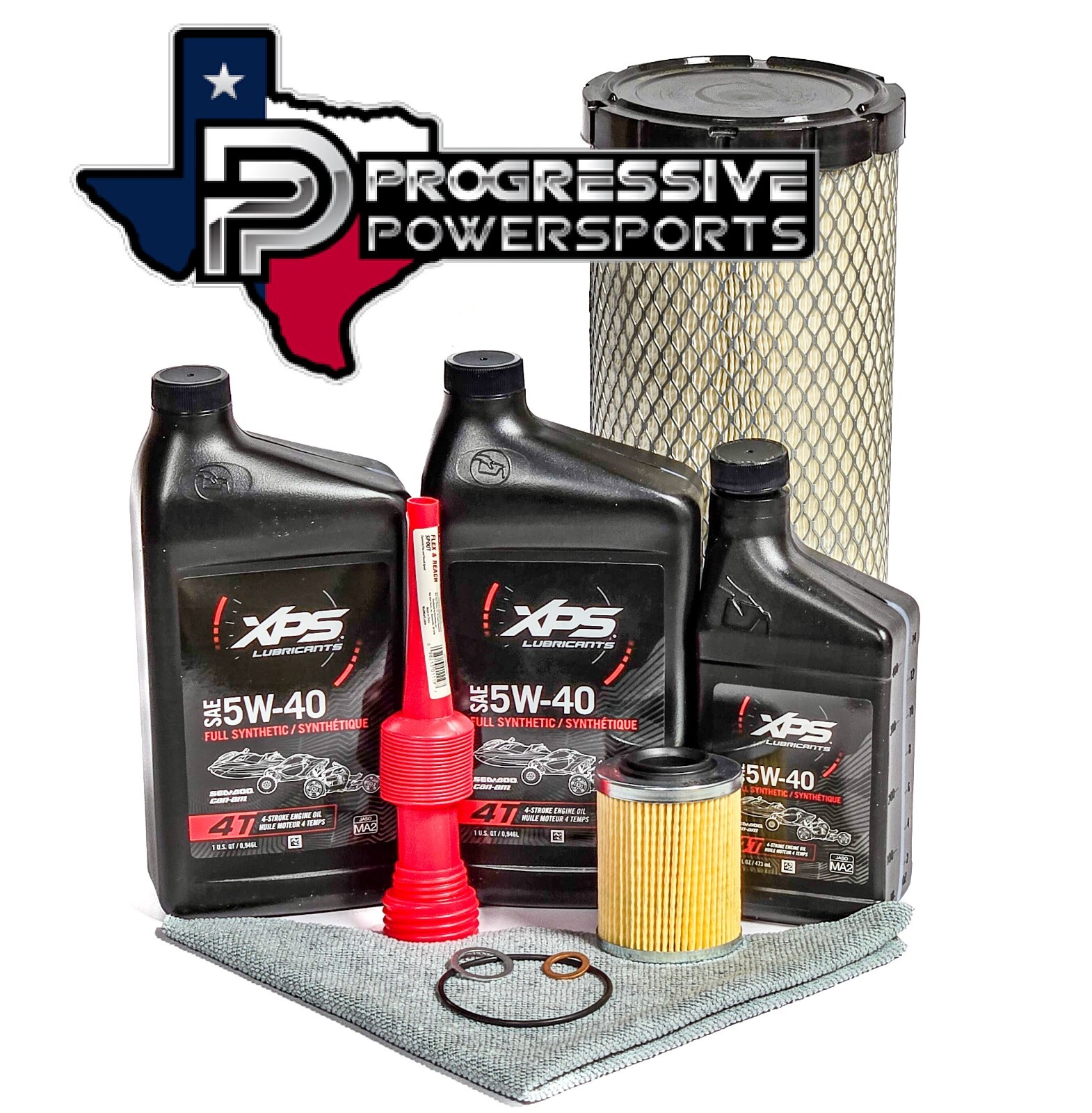 Can-Am HD7 / HD8 / HD9 / HD10 Defender Oil Change Kit W/ Air Filter