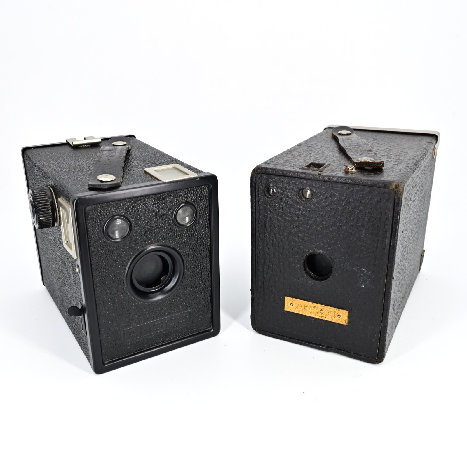 Agfa Ansco No.2 + B-2 Cadet Box Camera For 120 Film Vintage 1930s 1940s