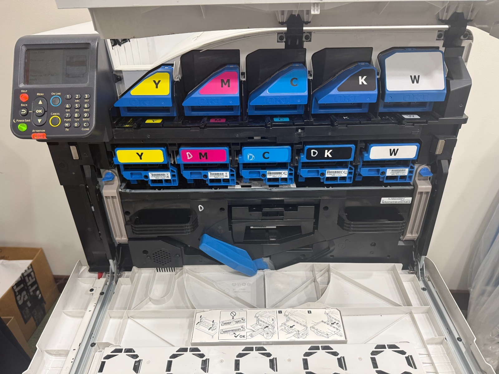 OKI Data C942 Envelope Press CMYK + White Warranty – Xante Ricoh