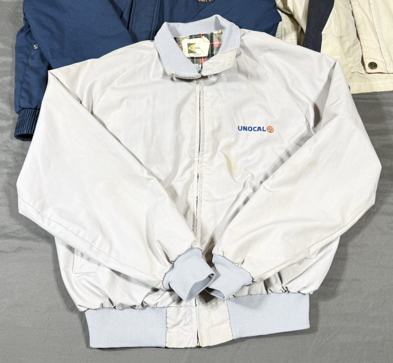 11 Lot Vintage Jackets Unocal 76 San Francisco Refinery Oil Gas Petroleum Larry