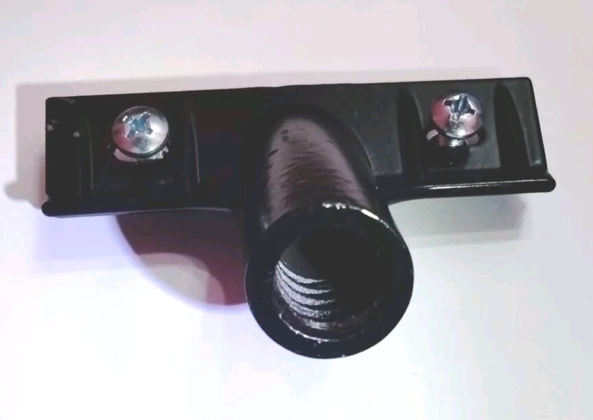 3 PACK of Broom Handle Bracket Cast Aluminum Handle Threaded Bracket With Screws