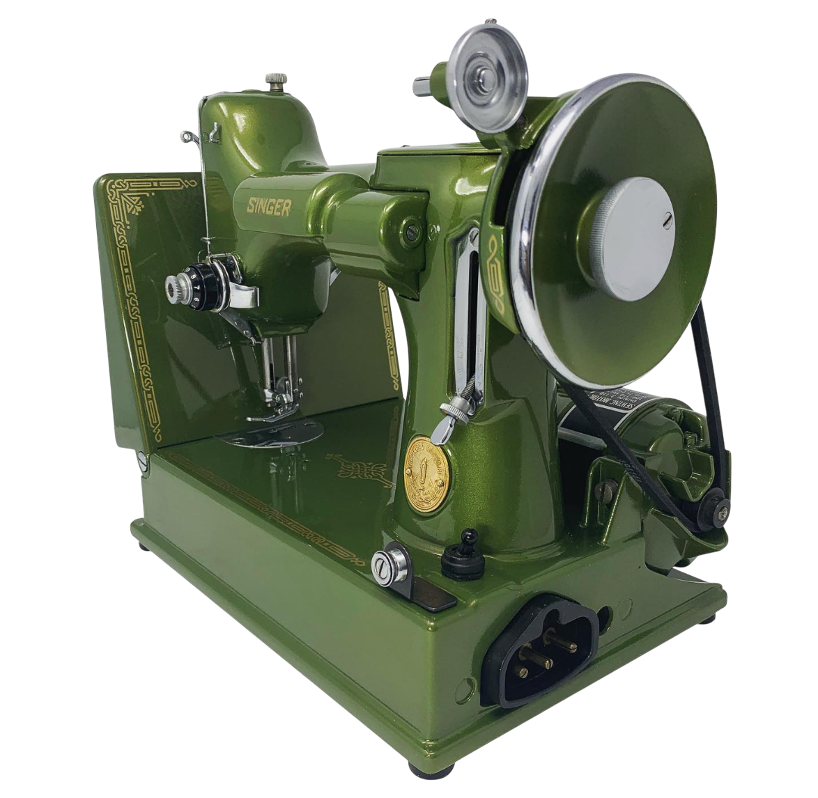 Singer Featherweight 221 Sewing Machine Custom Painted Color of Choice