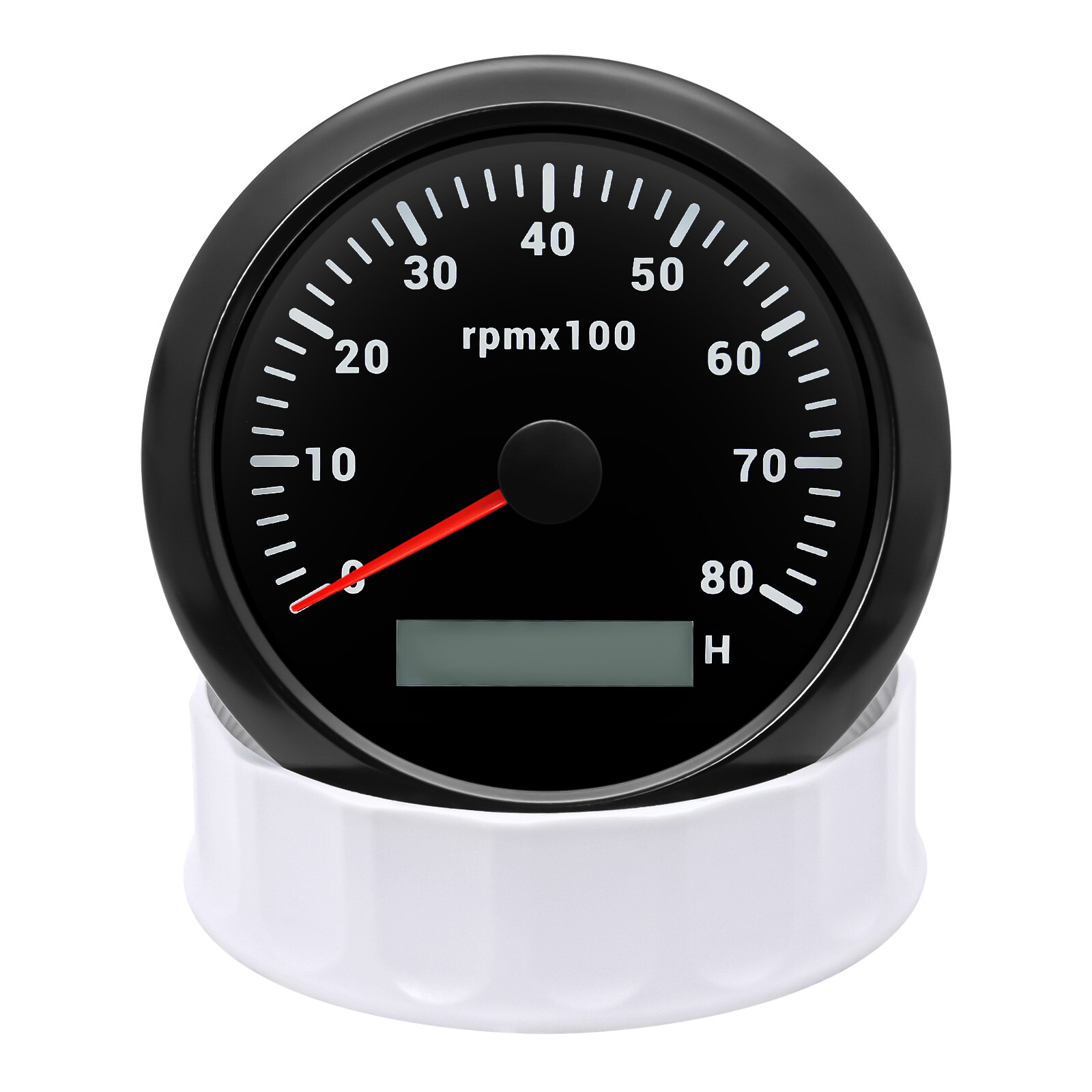 7 Gauge Set 85mm Boat GPS Speedometer 120km/h/80MPH Tachometer 8000RPM Gauge US