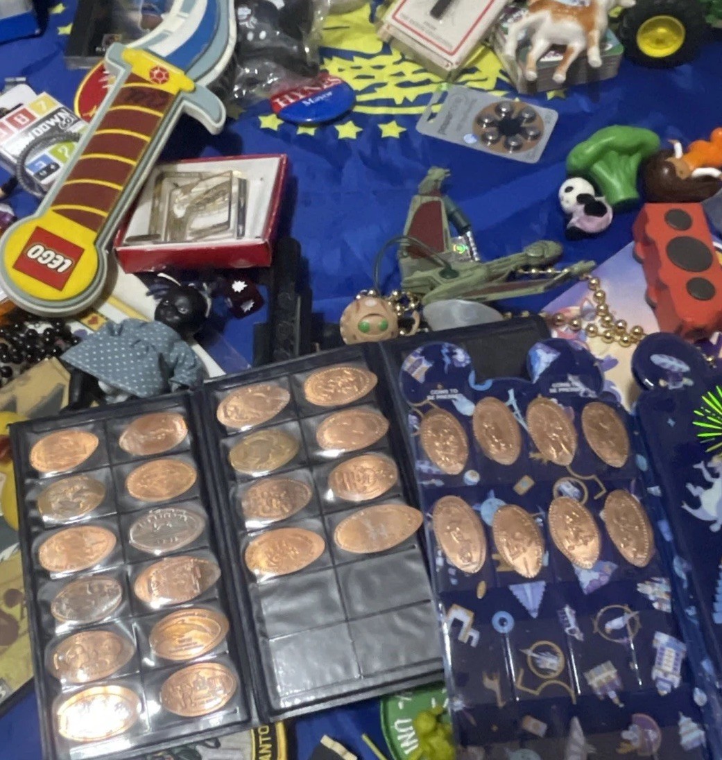 Huge Vintage Toy Lot Disney Marvel Star Wars Hot Wheels Garfield Felix 80s 90s+