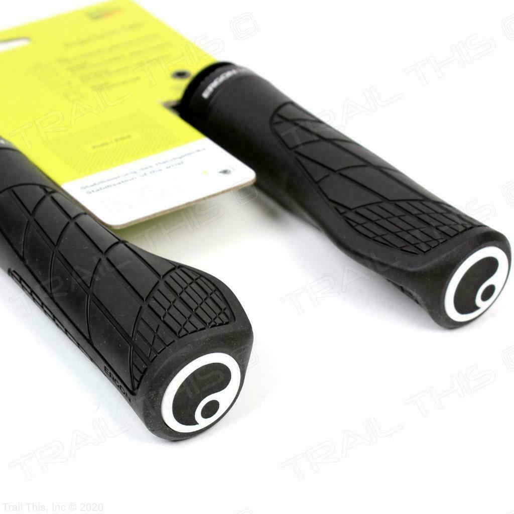 Ergon GA3-L Large Lock-On Ergo Handlebar Bike Grips for Trail All Mountain MTB