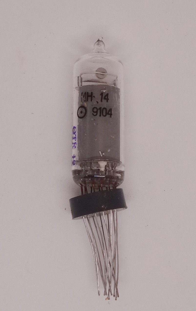 IN-14 IN14 ИН-14 Nixie tube for clock. Vintage. RARE NEW NOS. US Stock. **READ**