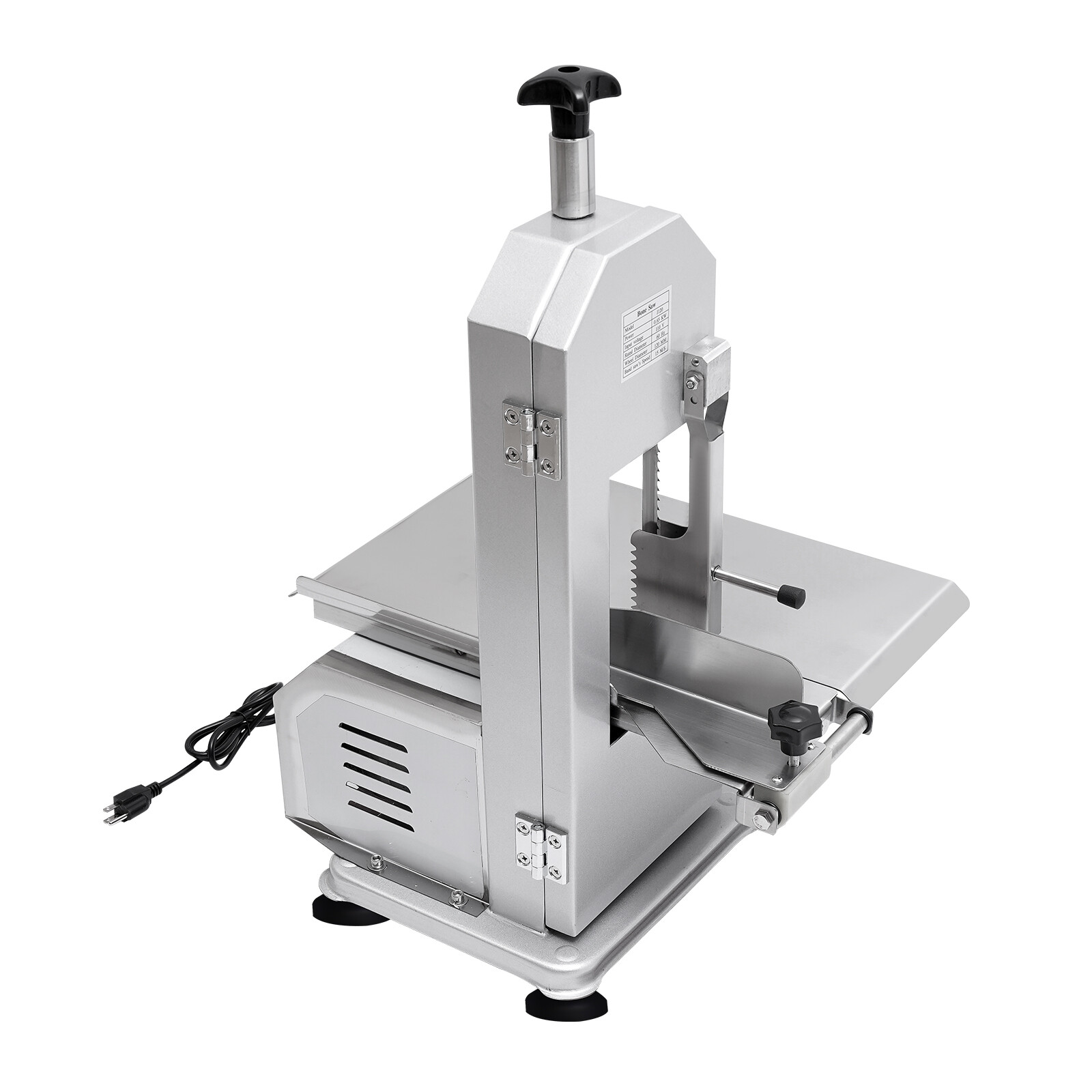 Commercial Electric Frozen Meat Cutting Machine Band Saw Blade Bone Cutter 650W