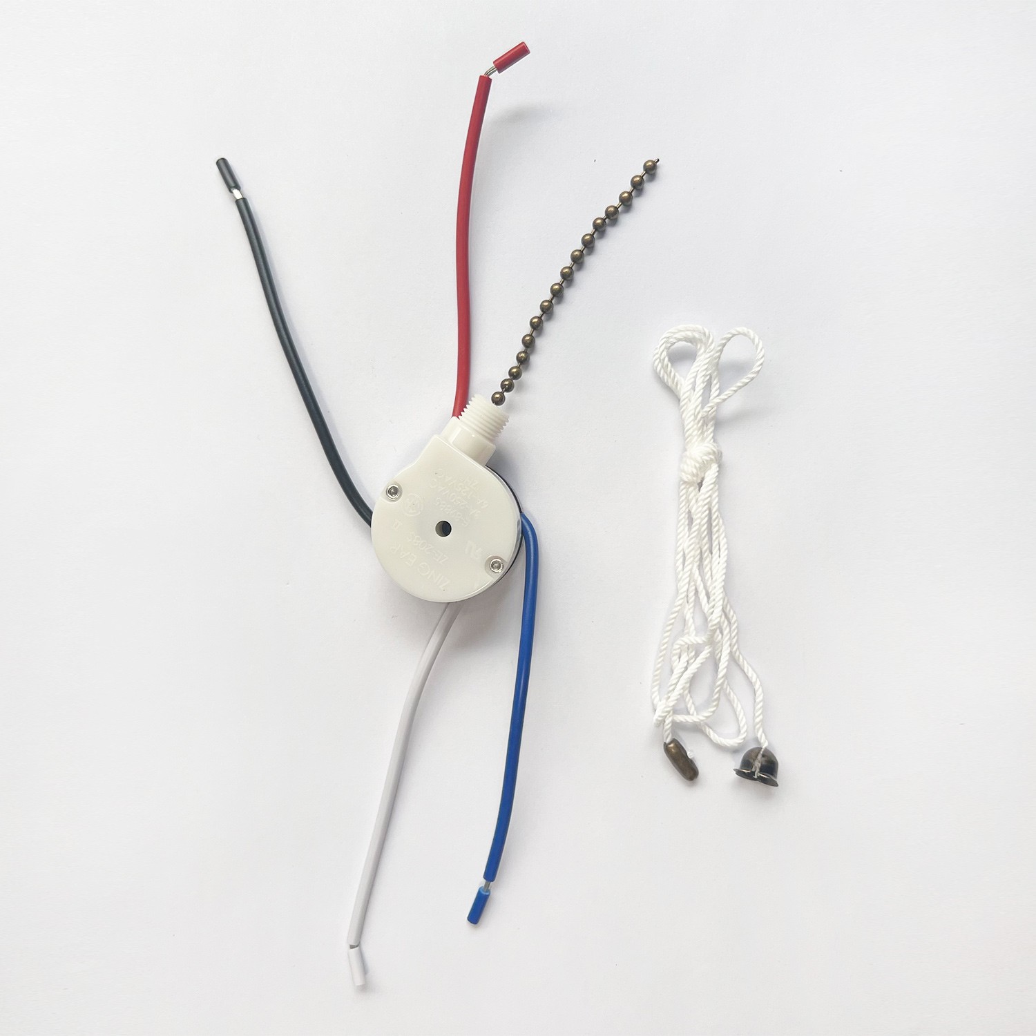 Zing Ear ZE-208S 3Speed 4Wire Ceiling Fan Pull Chain Switch 6A 125VAC-Bronze USA