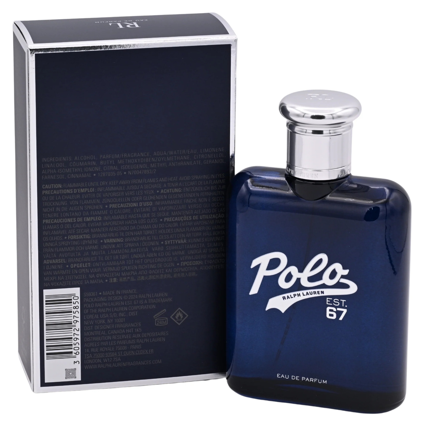 Polo Est. 67 by Ralph Lauren cologne for men EDP 4.2 oz New in Box
