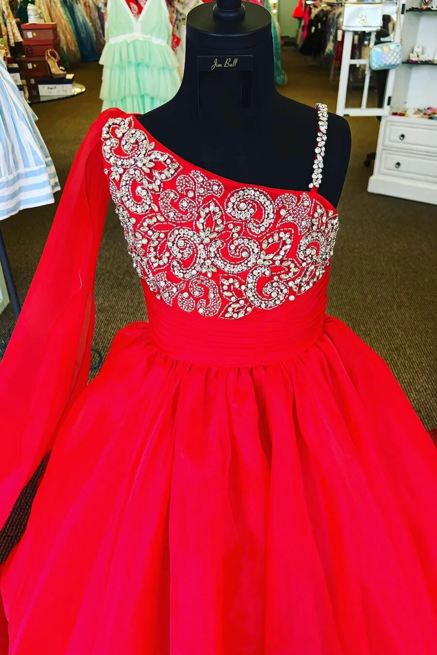 Jenniferwu Custom Made Girl Dress Evening Formal pageant Prom Dress Gown