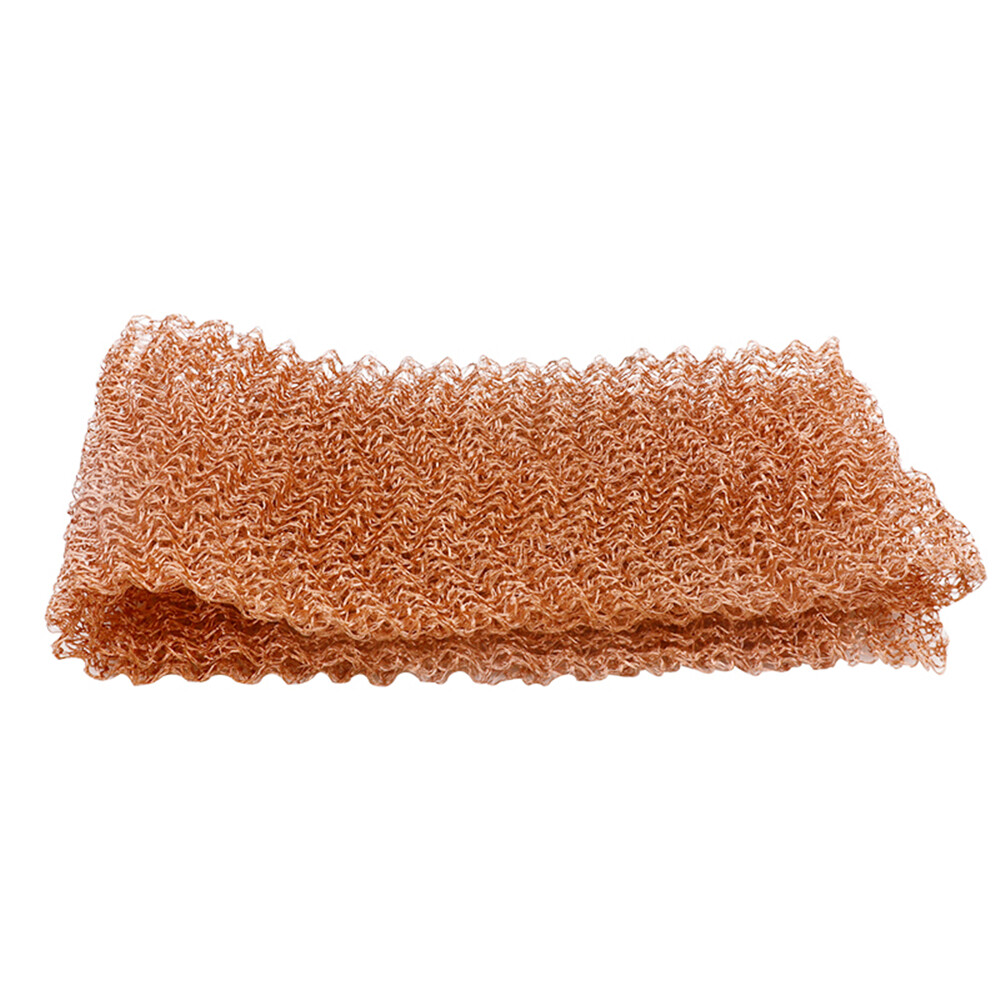 Pure Copper Mesh Knitted Filter Sanitary Blocker for DIY Hole Distilling