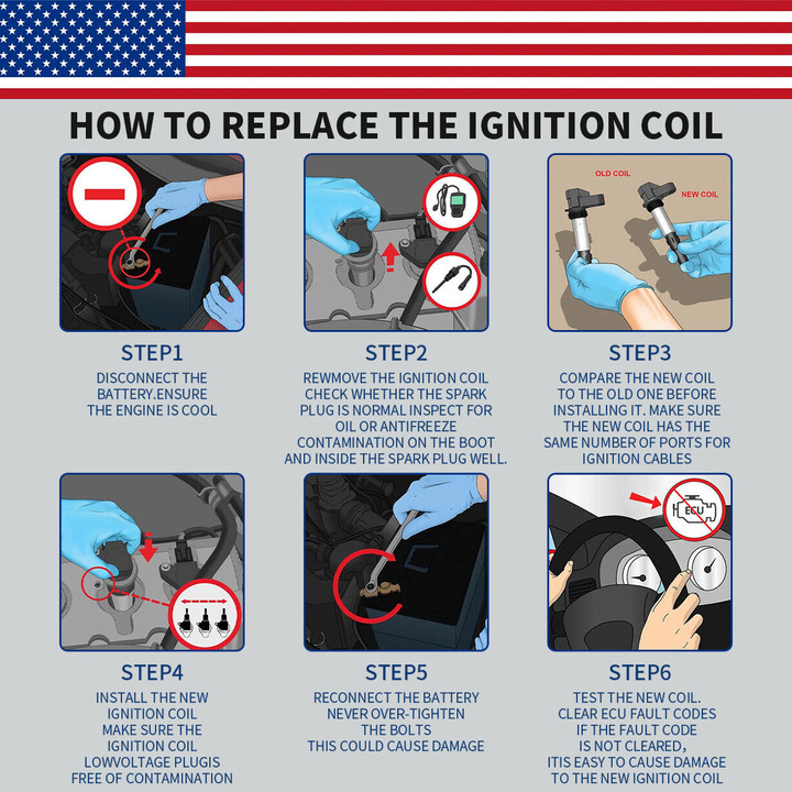 6X OEM Ignition Coil & Iridium Spark Plugs For Nissan Maxima Infiniti 3.5L UF550