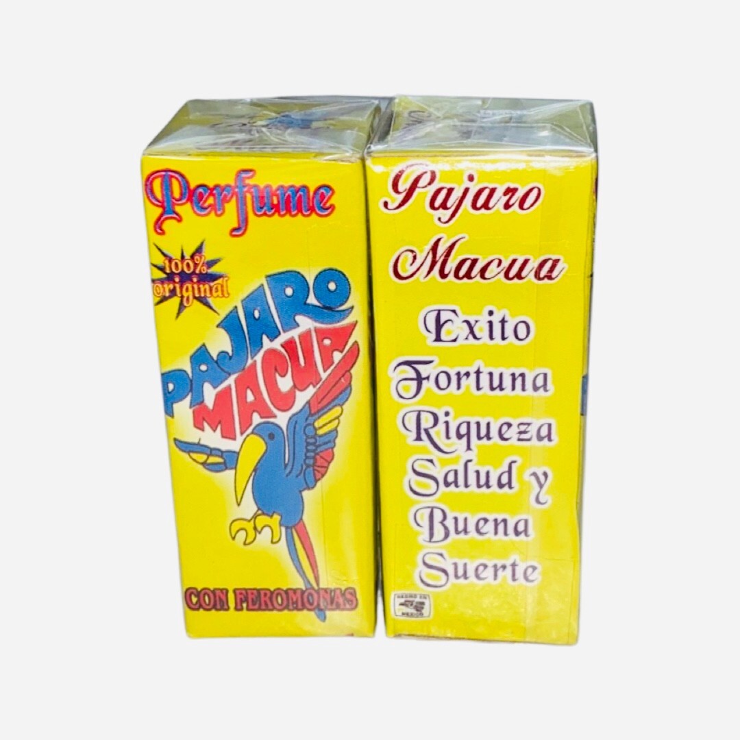 PAJARO MACUA Perfume con Feromonas Para Exito, Fortuna, Riqueza, Buena Suerte
