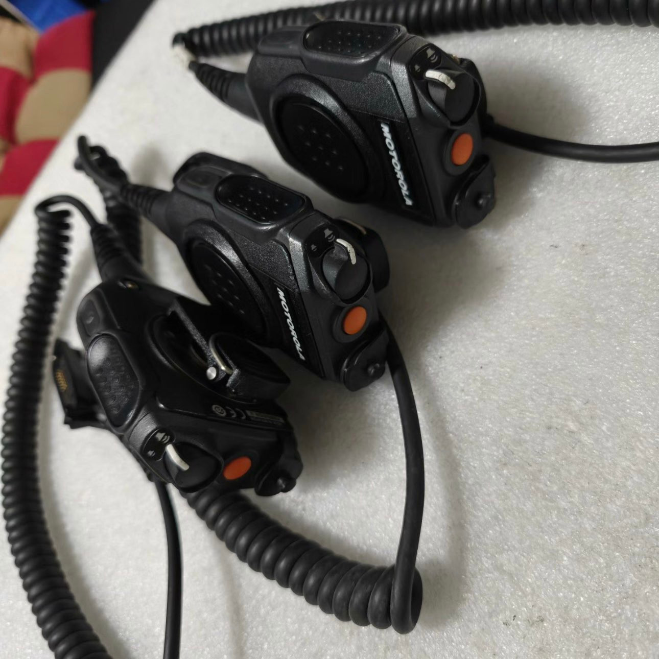 Motorola PMMN4102B Microphone Speaker Dual PTT Black for APX Radio Series