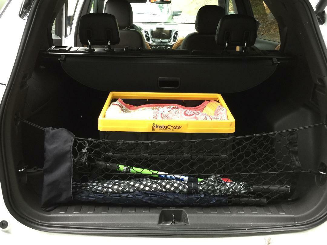 Envelope Style Trunk Cargo Net Organizer for CHEVY EQUINOX 2018-2023 Brand New