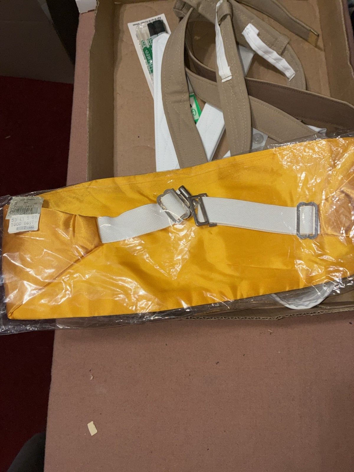 USN cap and mess dress accessories