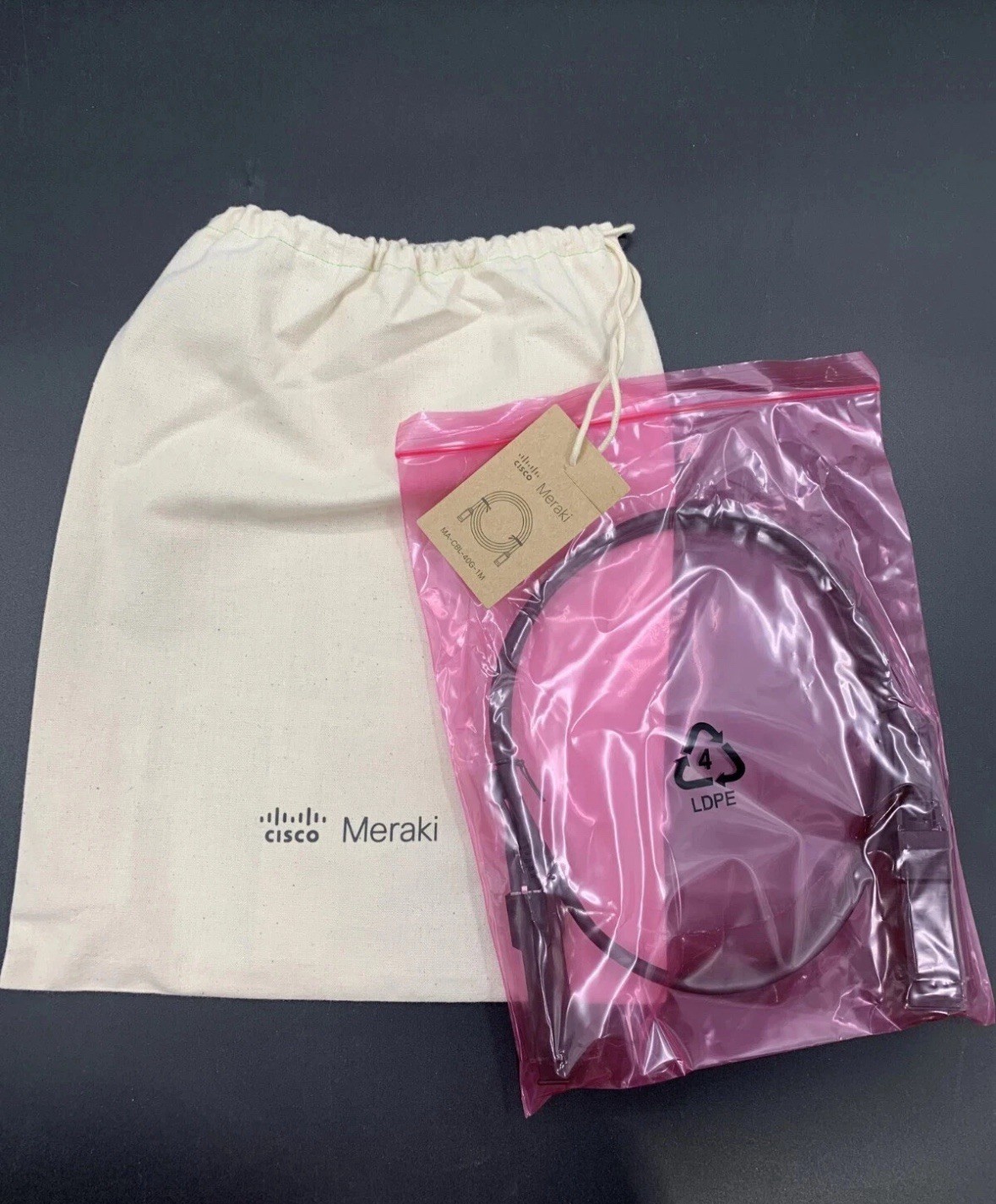 *New* Cisco Meraki MA-CBL-40G-1M Stacking Cable 600-22130-A 1 Meter