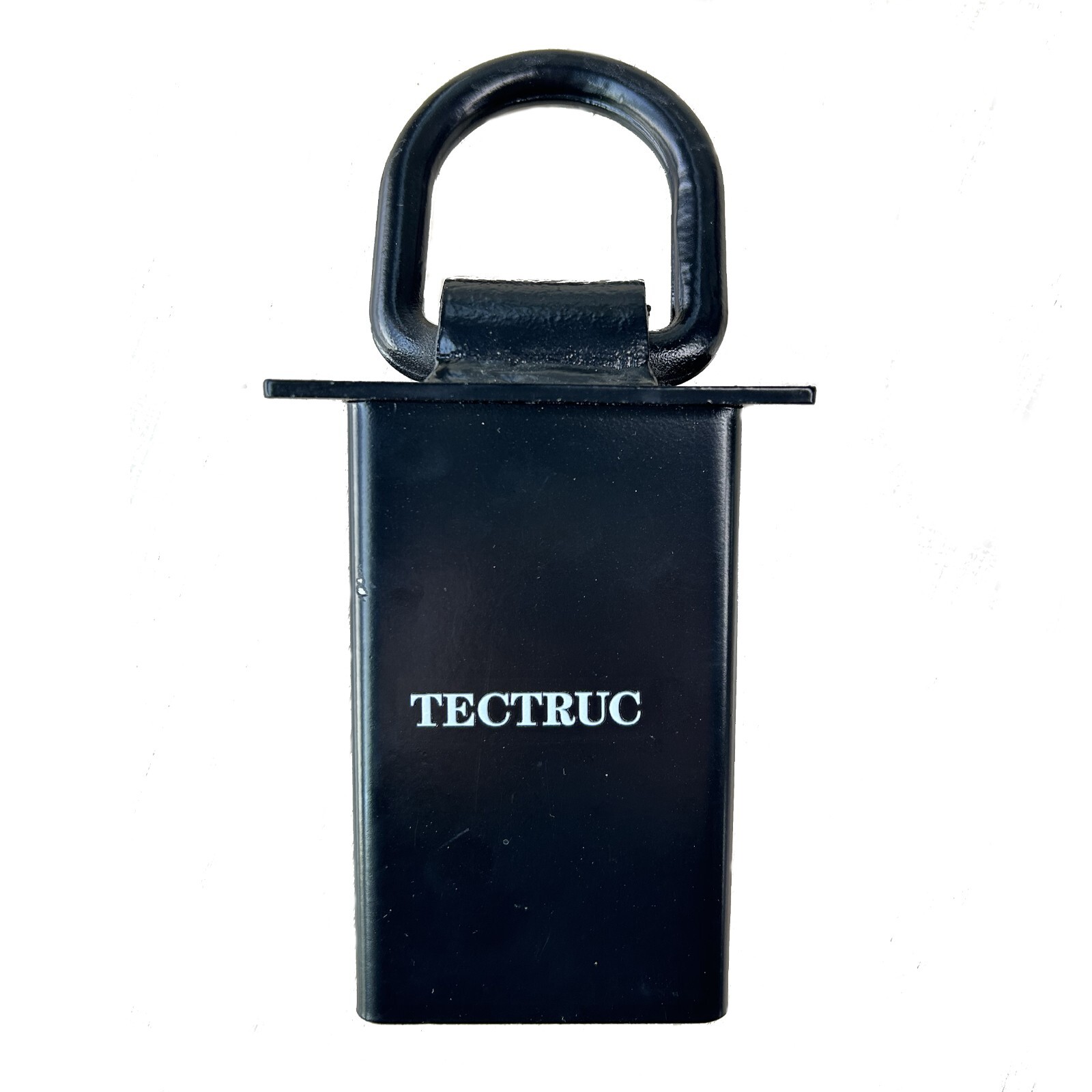 Stake Pocket D Ring Heavy Duty Adjustable Trailer Stake Pocket,Black, 8 Pack