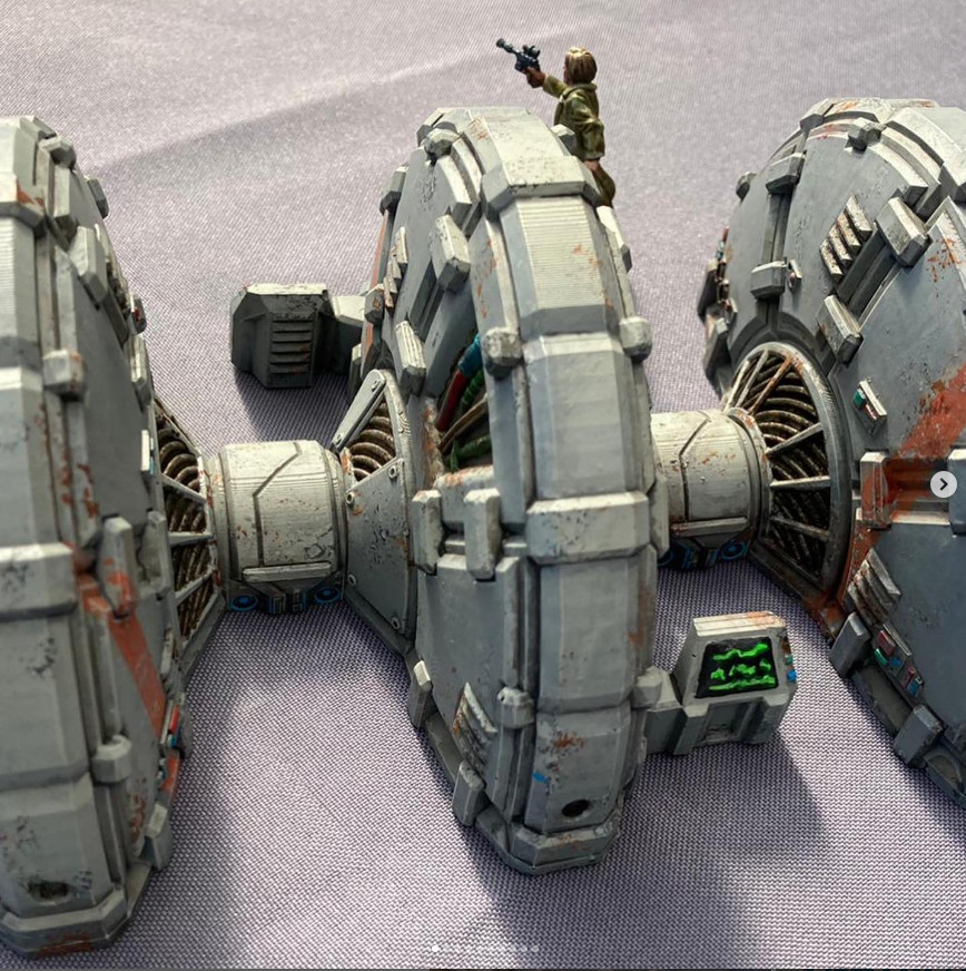 Generators for 28mm Legion Sci-fi Tabletop Terrain