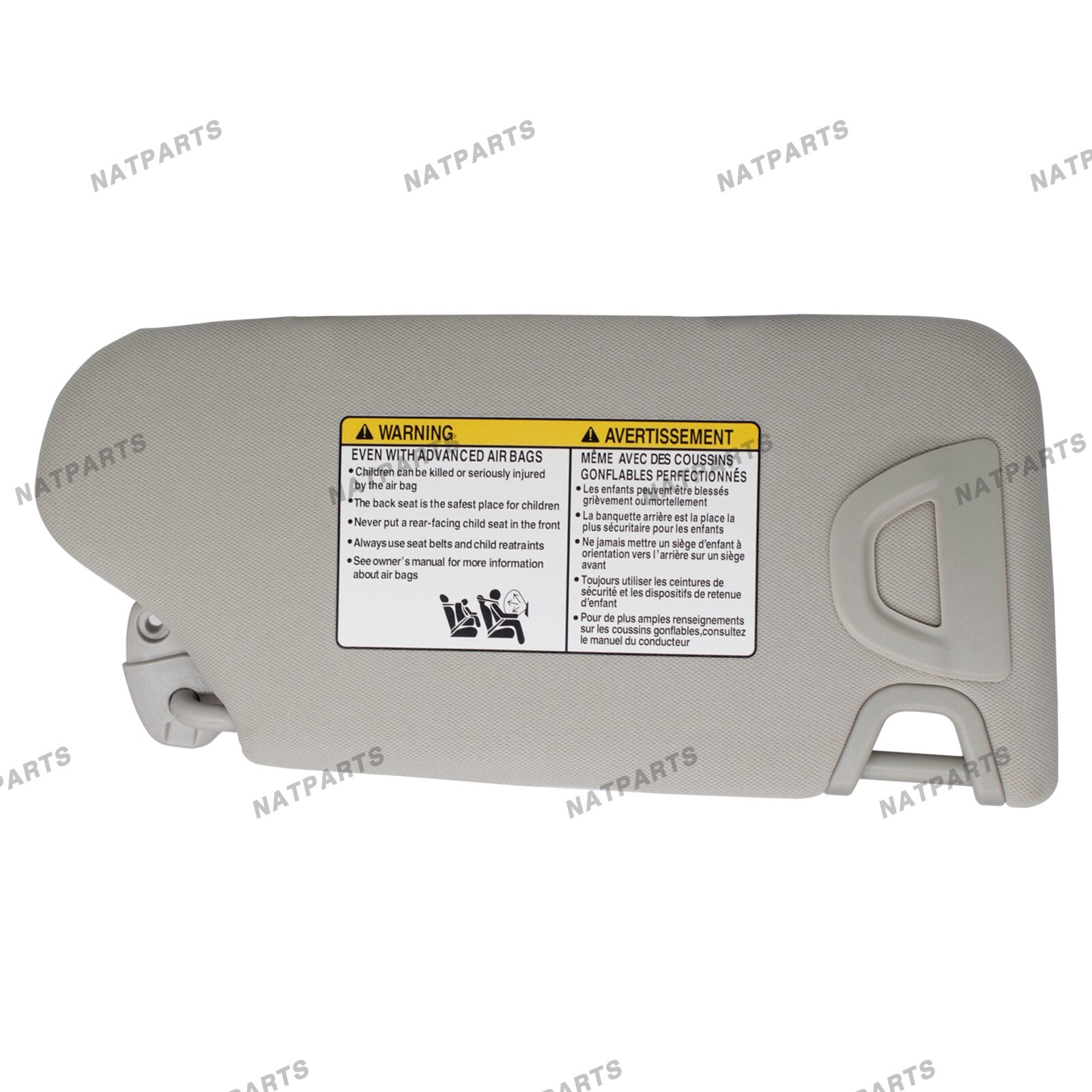 Left Driver Side Sun Visor W/ Lights fits for 2013-2018 Nissan Altima96401-3TA2A