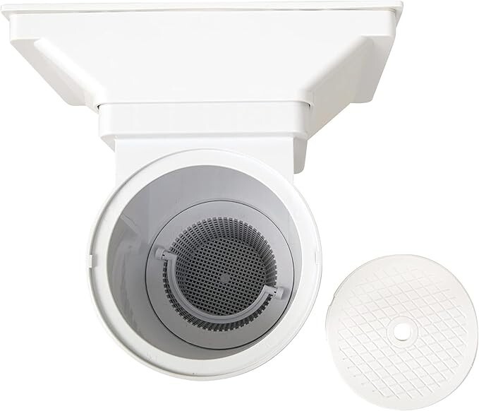 Ocean Blue Wide Mouth Skimmer, Basket, Vacuum Adapter and Return Fitting #170010