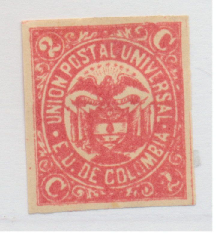 Colombia Stamp Scott #104, Mint Hinged