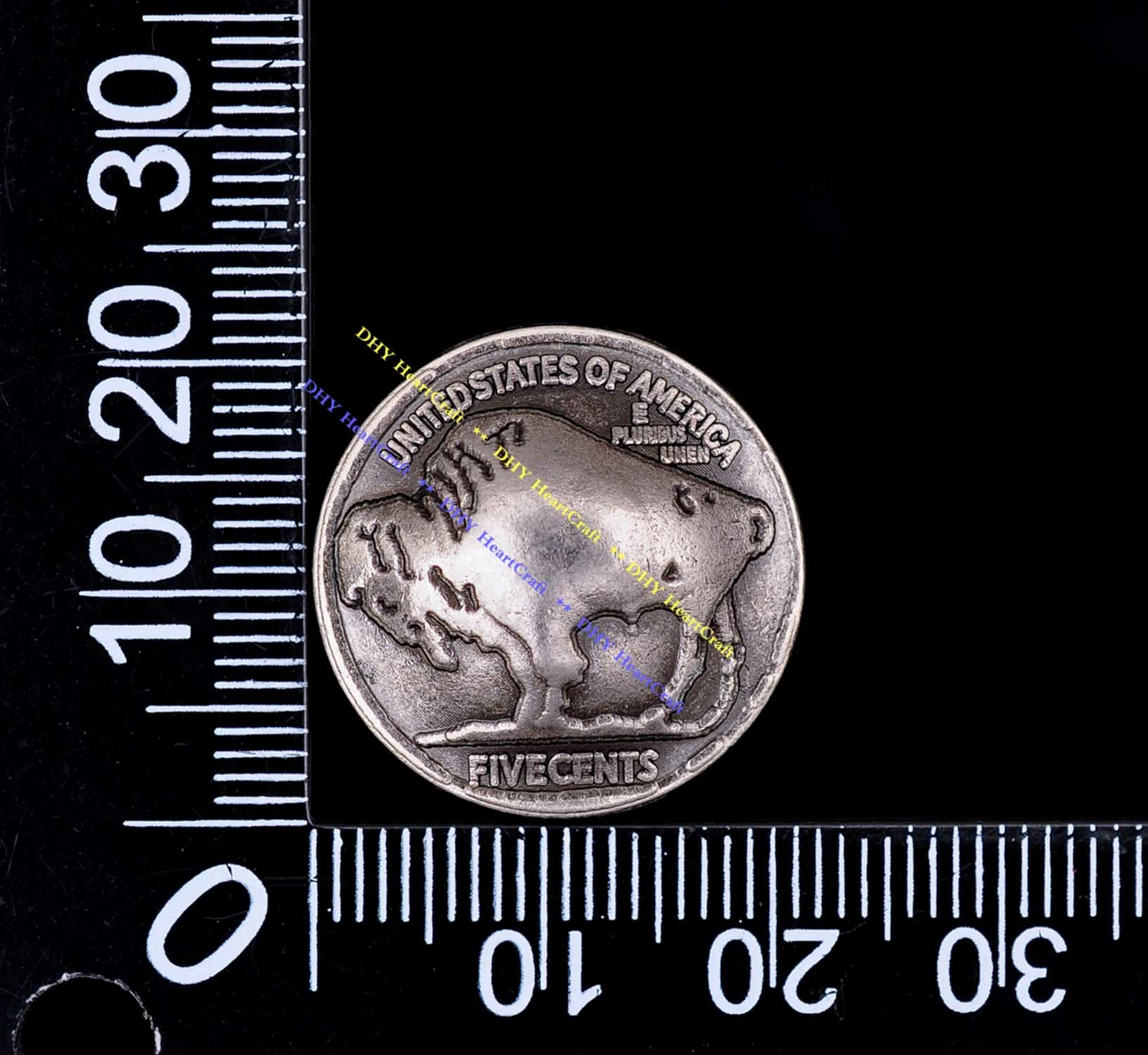 10X Antique Silver Buffalo Leathercraft Hardware Belt Western Concho Screwback