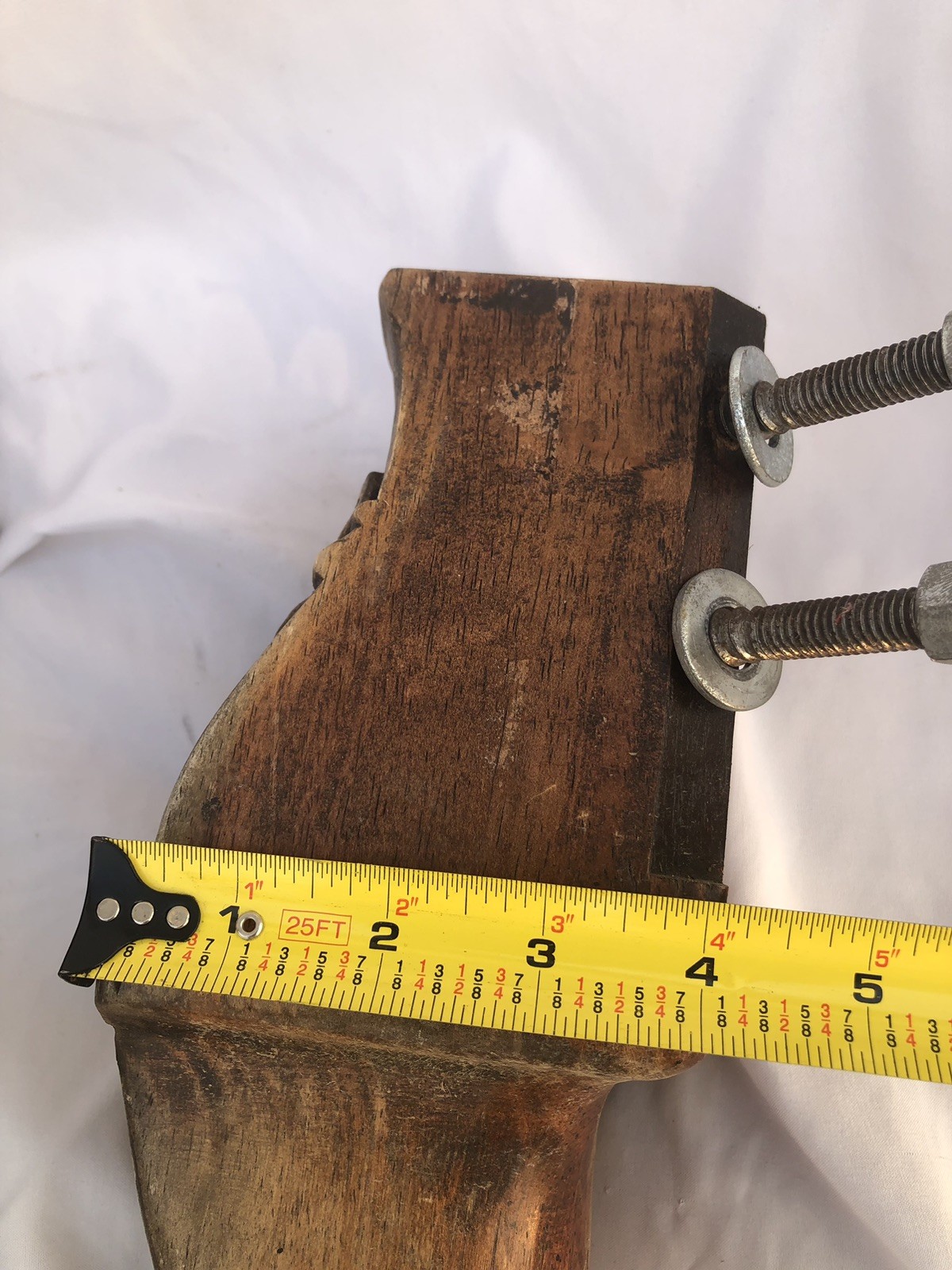 4 Vintage Table Legs Ball Claw Feet Salvaged Wood Leg 18” Tall, Georgian VTG