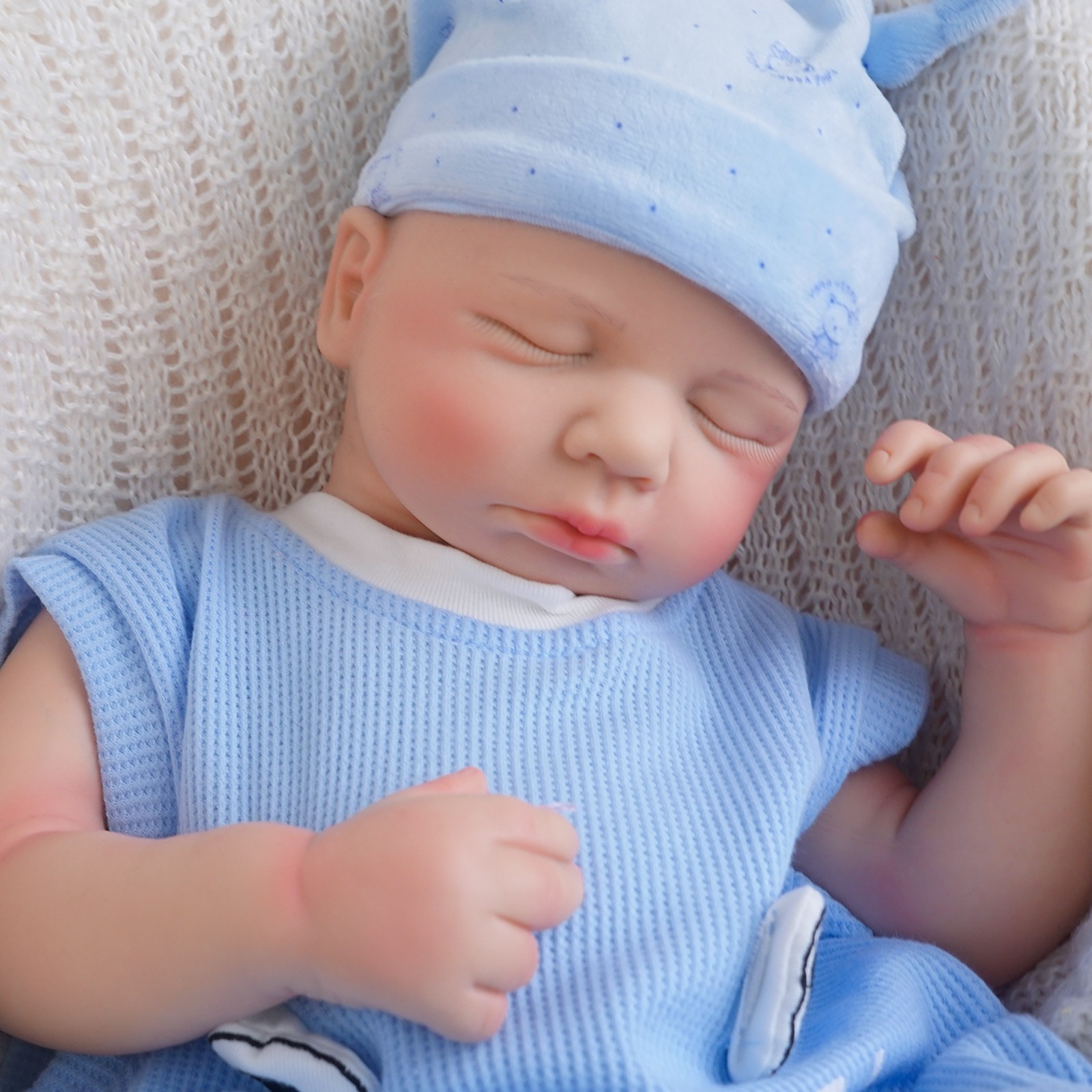 52cm Reborn doll, silicone doll, handmade, crafts, children's toys,gifts