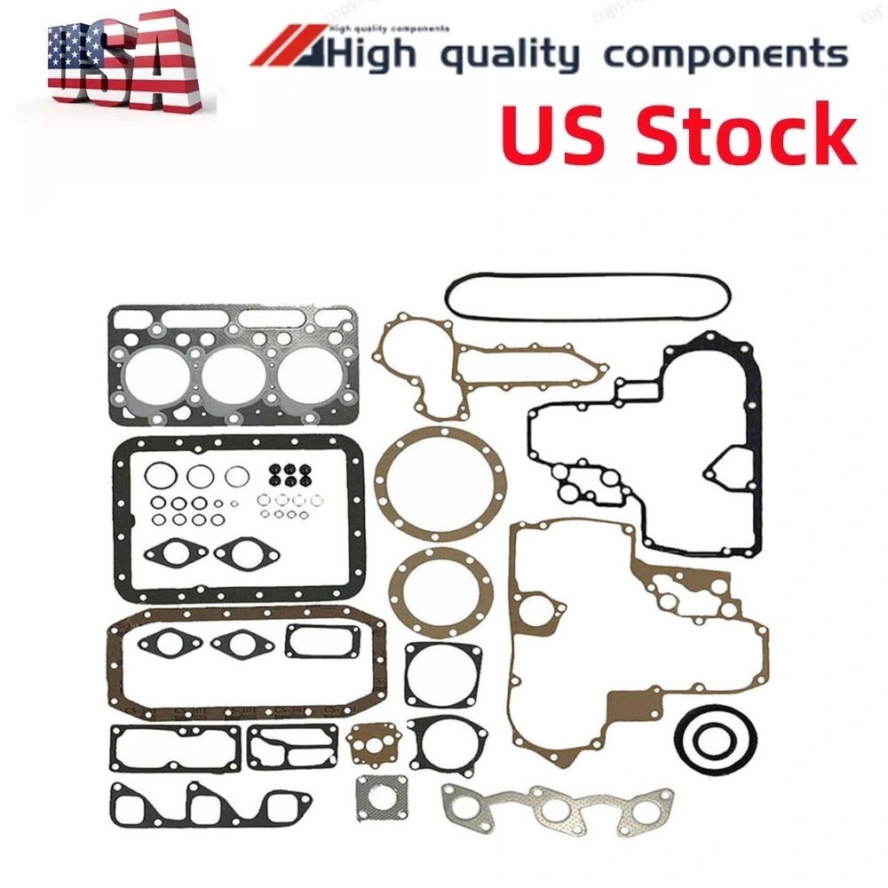 compatible for Kubota D1403 Engine STD Overhaul Kit 3PCS connecting rod