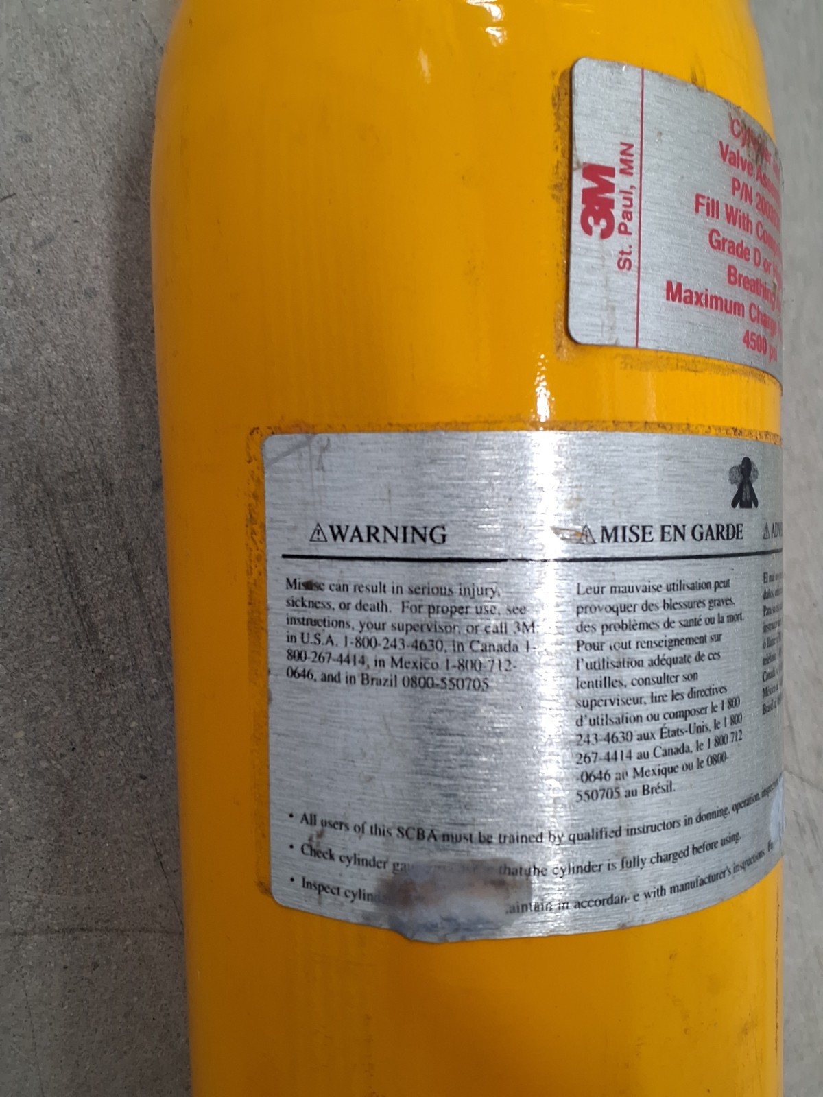 Luxfer Air Tank Part Number L45w