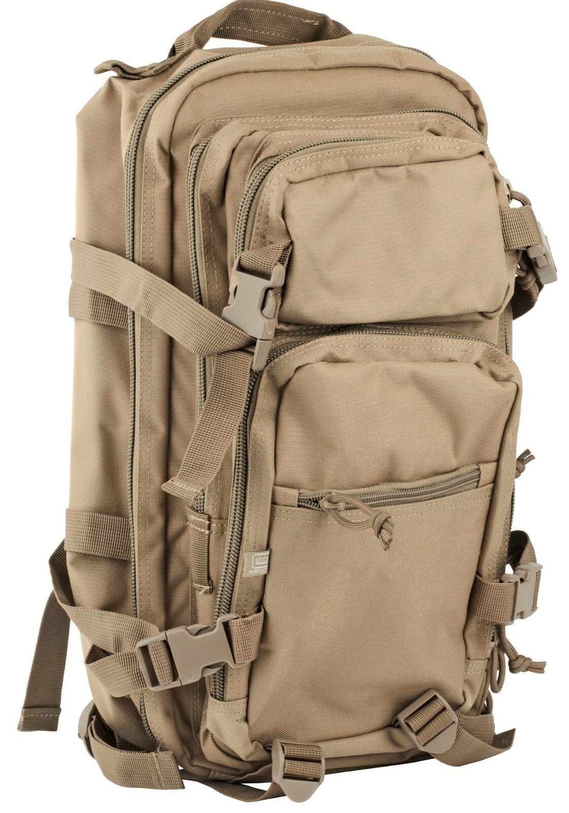 Glock Coyote Tan Backpack w/ Holster AS02001 Day & Range Pack Fast Shipping!